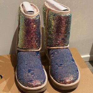 Ugg classic II glitter boot